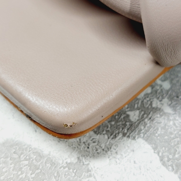 NEW Steve Madden Women's Kenley Taupe Tan Slip On Heeled Sandals D580 - Picture 12 of 14